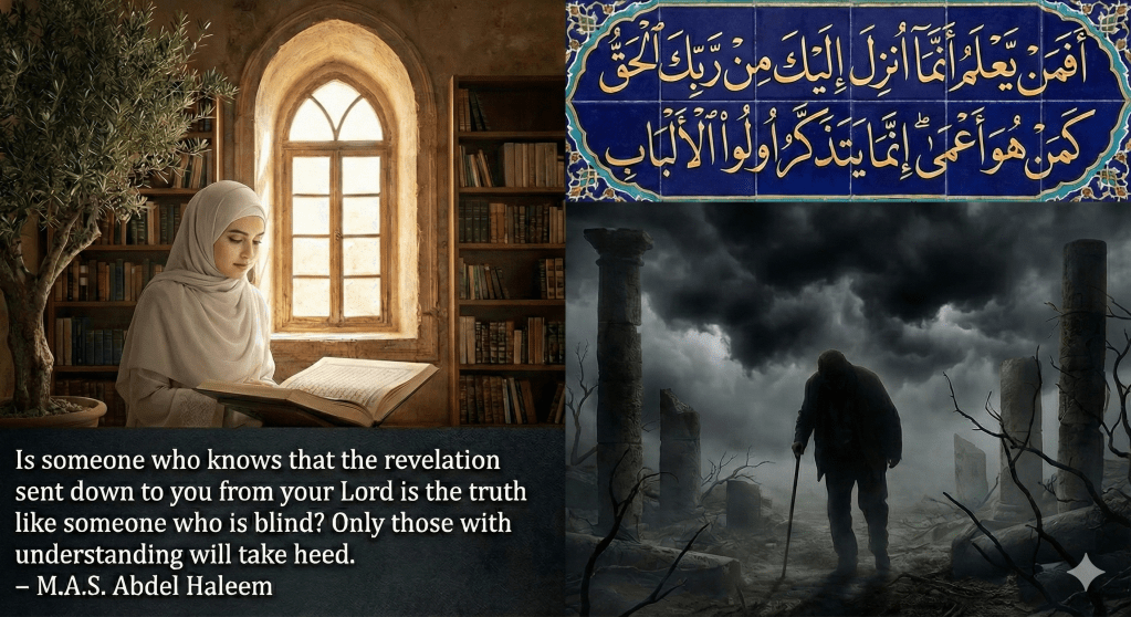 The Vision of the Heart: A Comprehensive Exegesis of Surah Ar-Ra’d 13:19 and the Dichotomy of Spiritual&nbsp;Perception