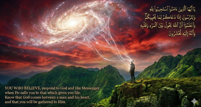 The Glorious Quran 8:24 – Consciousness at the Meeting Point of Finite and&nbsp;Infinite