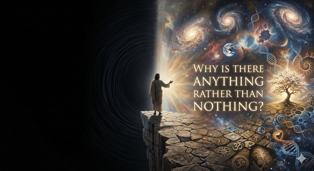 Why is there anything at all? A philosophical odyssey from cosmology to&nbsp;God