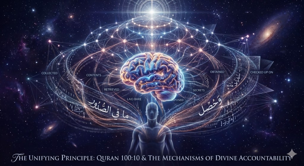 The Informational Architecture of Accountability: A Scientific, Philosophical, and Theological Commentary on Quran&nbsp;100:10