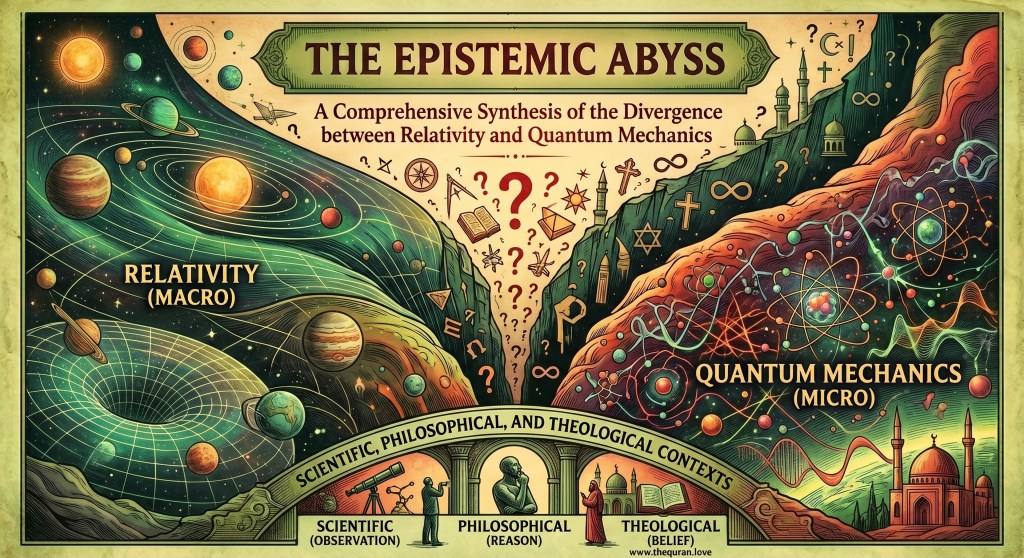 The Epistemic Abyss: A Comprehensive Synthesis of the Divergence between Relativity and Quantum Mechanics in Scientific, Philosophical, and Theological&nbsp;Contexts