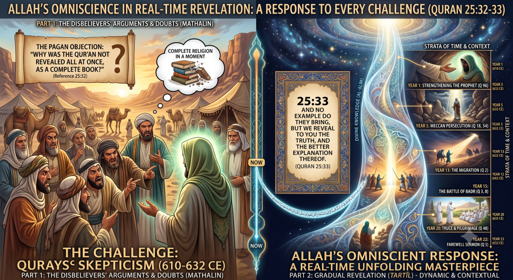 Revelation in the Arena of History: A Historical, Philosophical, and Theological Commentary on Quran&nbsp;25:32–33