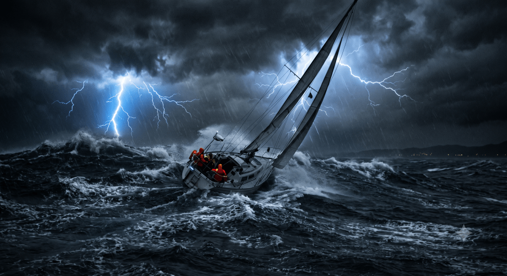 When the Sea Grows Calm: The Human Heart Between Distress and Deliverance — A Psychological and Theological Commentary